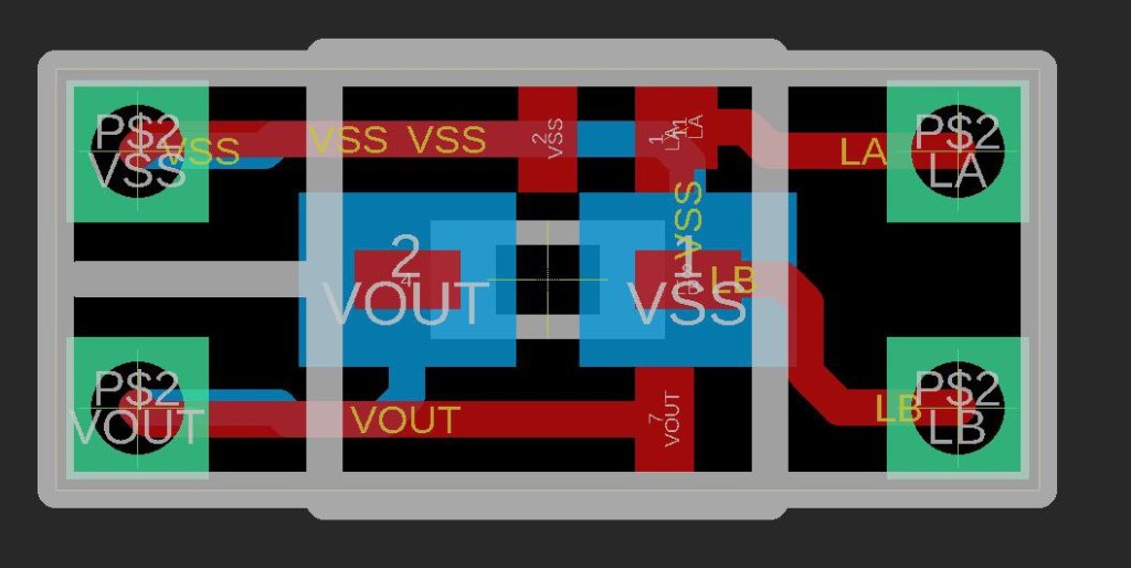 Circuit by SilentPotat0 for the Glow in the Night Implant