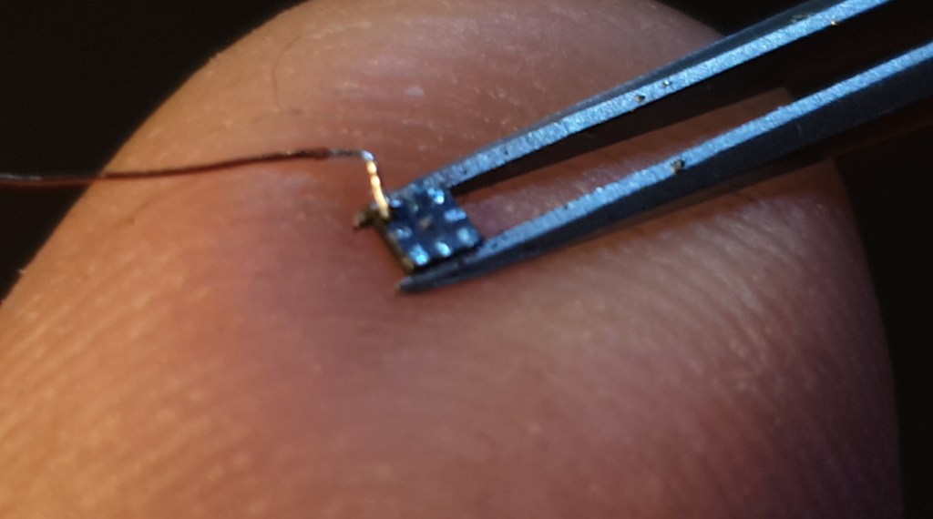 Ntag I²c Hand soldered